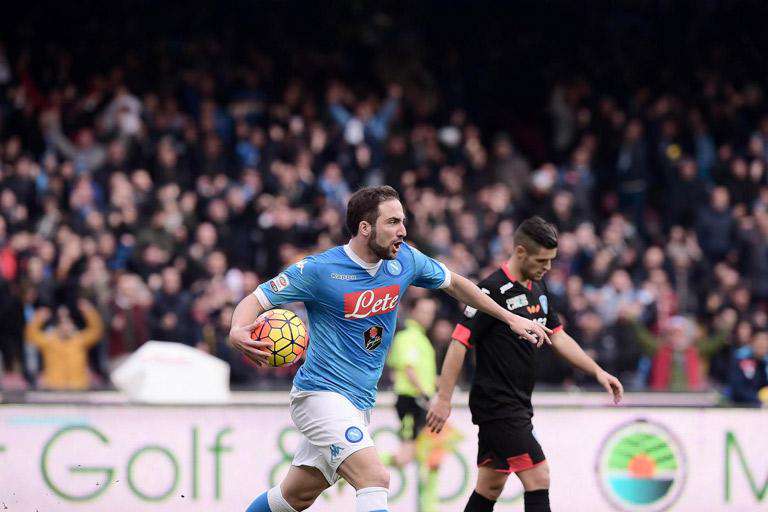 HIGUAIN SEMPRE PIU' CAPOCANNONIERE