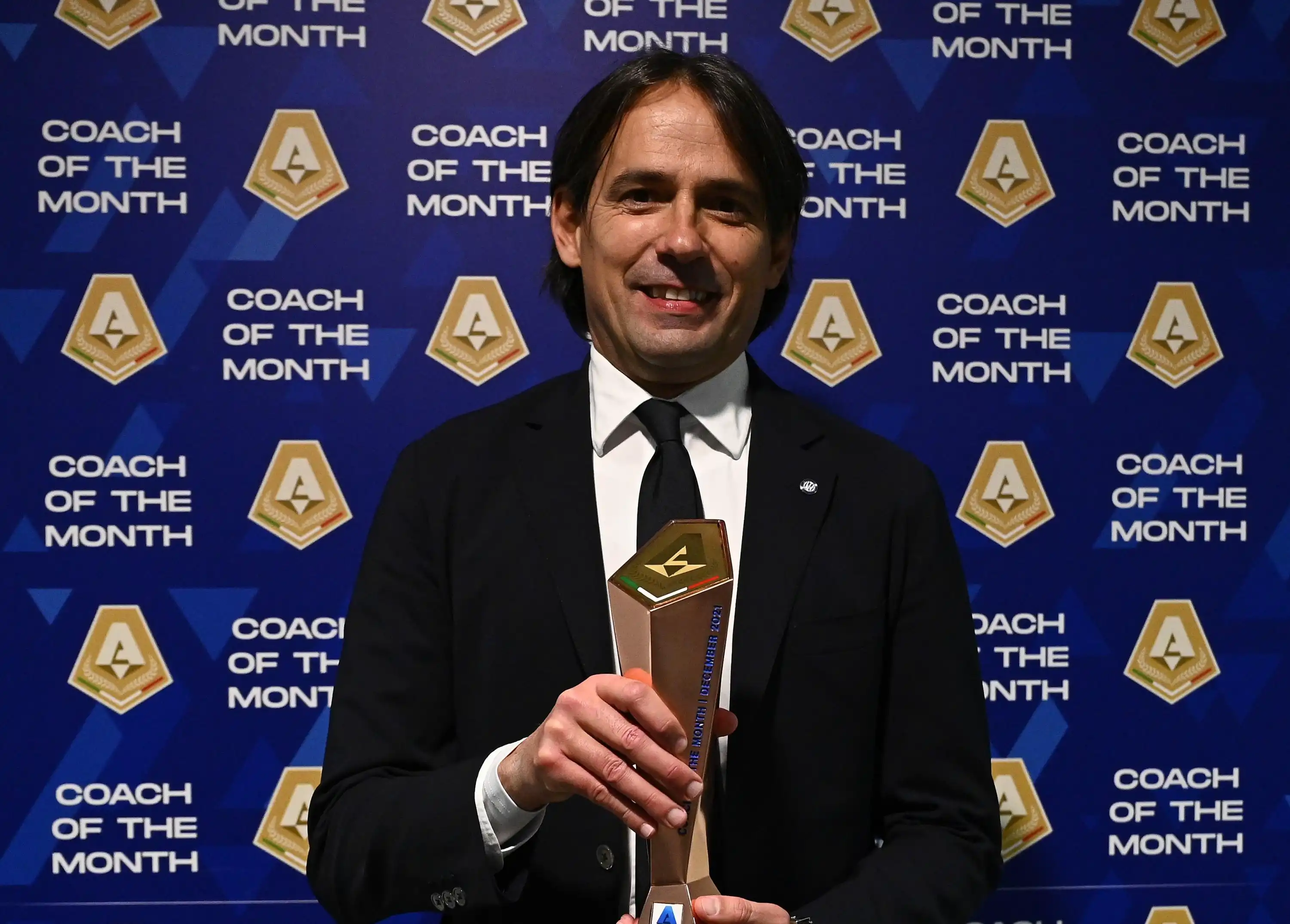 SIMONE INZAGHI PREMIATO COME COACH OF THE MONTH DI DICEMBRE News
